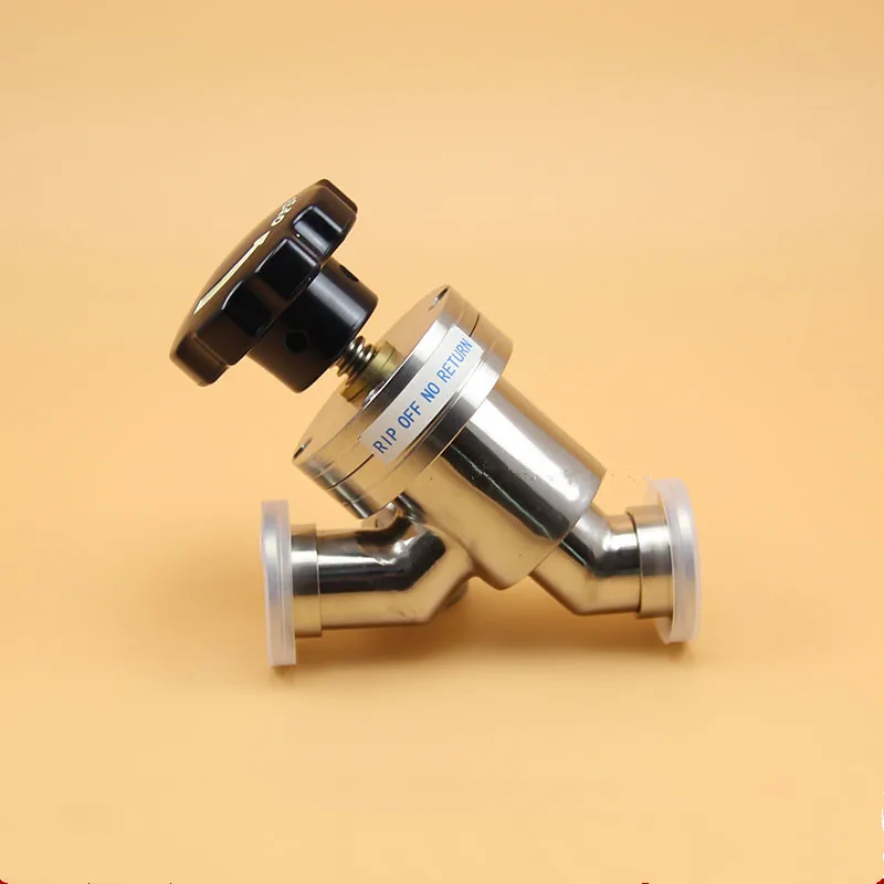 L-тип Y-образный ручной клапан высокого вакуумного клапана аналогичный