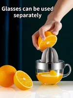 manual juicer glass cup can be separated 304 stainless steel juice press gods squeeze lemon orange squeezer squeeze juice cup