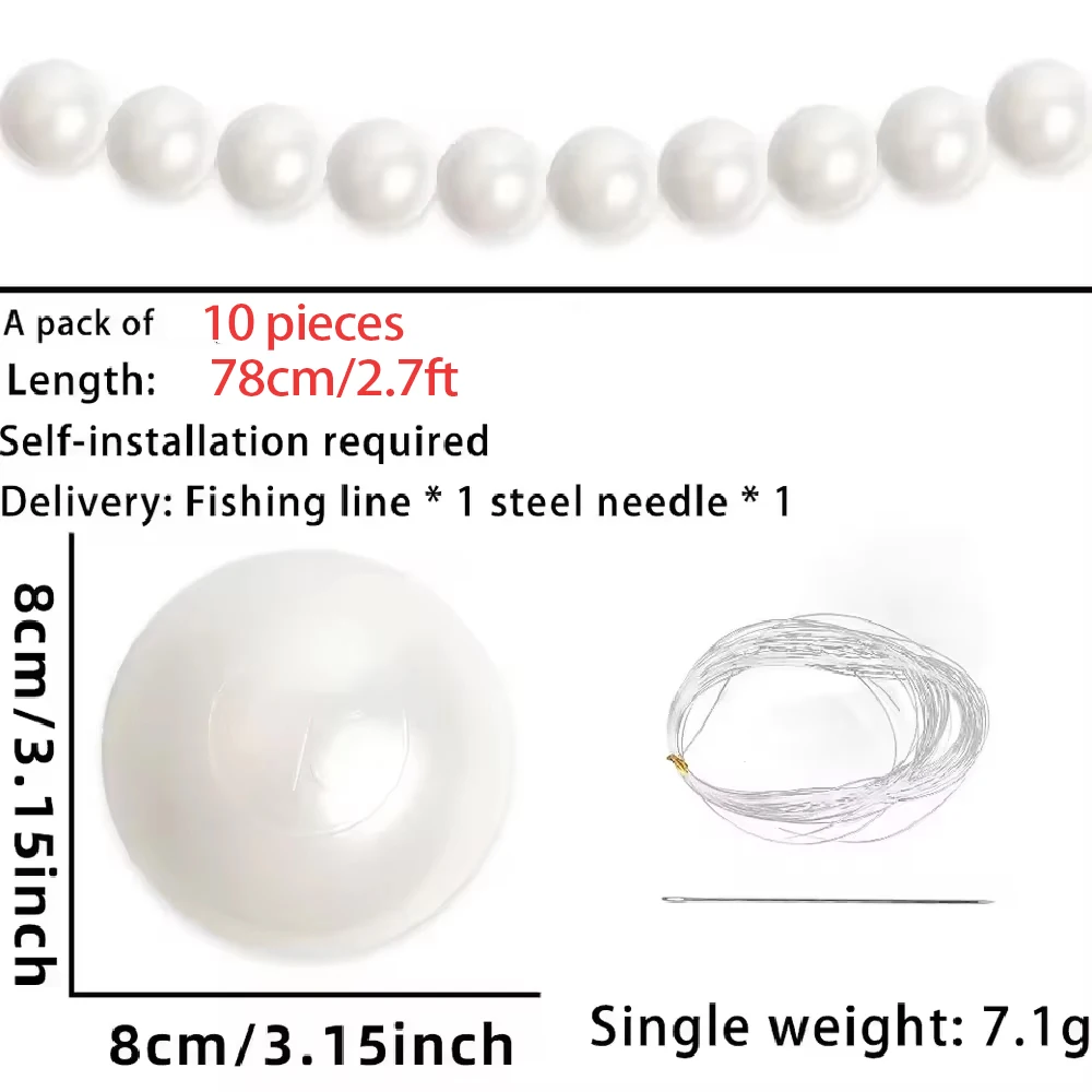 

Полиэстер жемчужная гирлянда для свадьбы