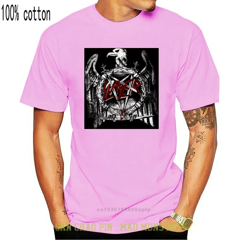 

Мужская винтажная Футболка с принтом Slayer