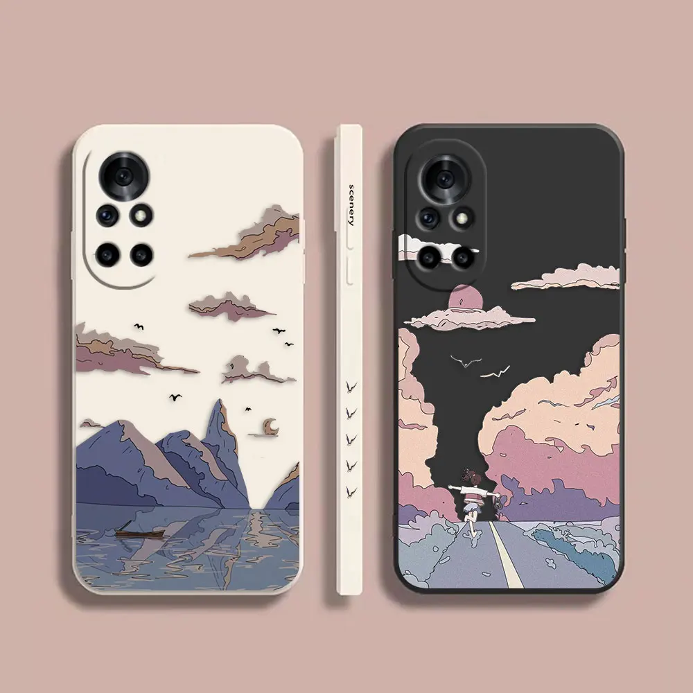 

Чехол для Huawei NOVA 7 6 5I 5 4 3 3I 2S 2 8 9 10 SE PRO PLUS 5G