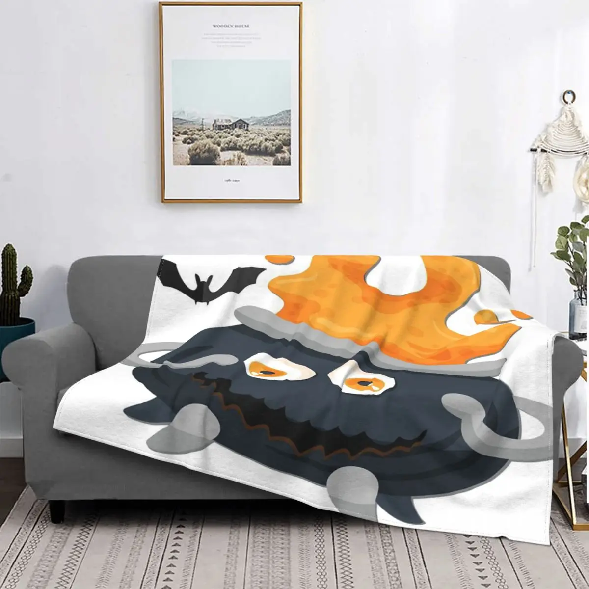 

Manta с капюшоном для детей, кроватка для детей, мягкая и красивая, для Хэллоуина, 2022