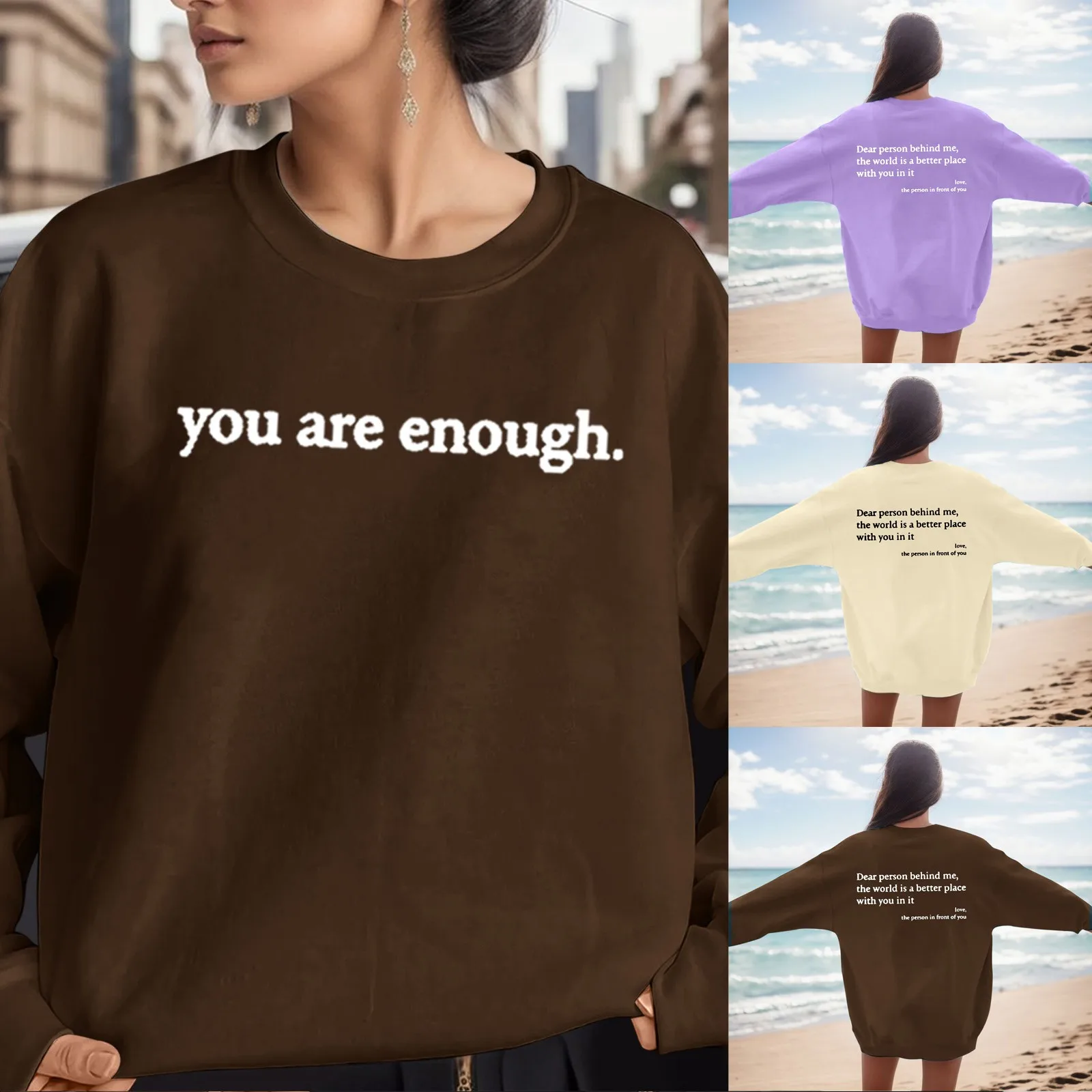 

Sweatshirts For Women Word Graphic Sweatshirts Vintage Trendy Sweatshirts Kawaii Sweatshirts Women Fleece Sweat Jacket Women