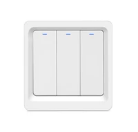 european standard 600w 3 gang 2 way smart light switch wifi switch smart home for selling