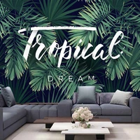 summer leaf tapestry wall hanging tropical leaves wall hanging decor green wall art tapestries psy backdrop ceiling table cloth