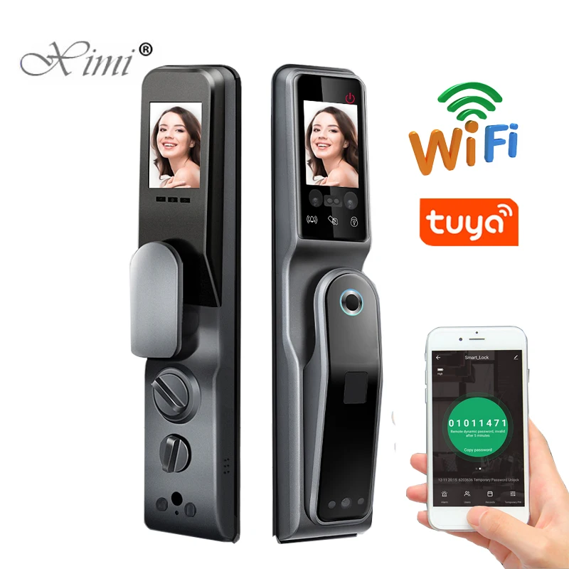 Moblie Wi-Fi TUYA биометрический отпечаток пальмы распознавание лица карта печати