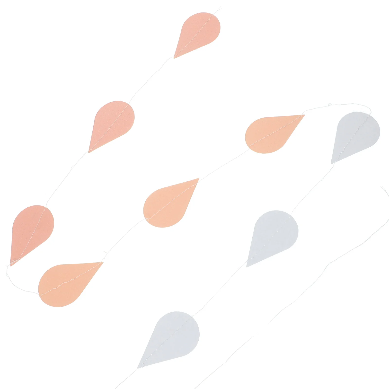 4-струнная капля дождя латте орнамент подвесная гирлянда макет для вечеринки