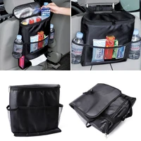 1pcs car seat bag universal vehicle insulation sundries back hanging storage organizer box waterproof thermos container storage
