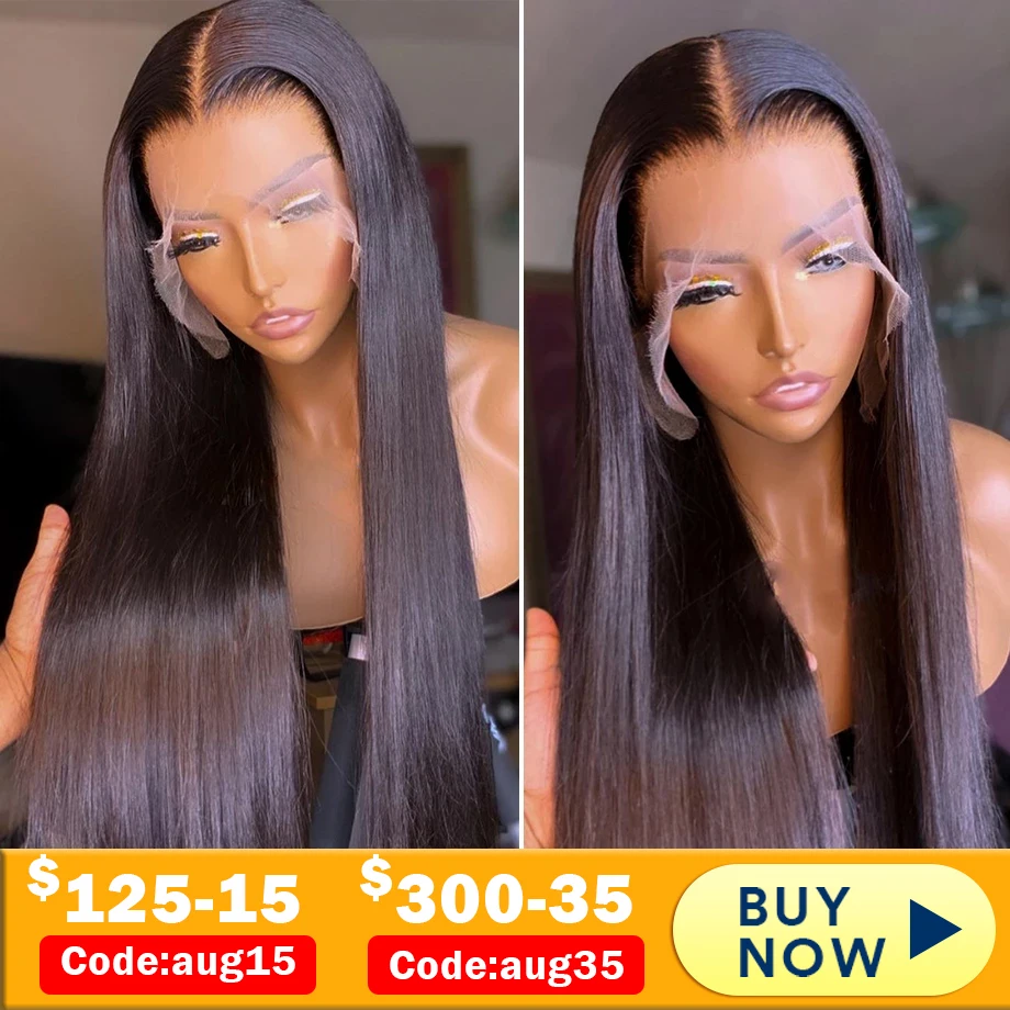 13x4 Bone Straight Lace Front Wig 13x6 Hd Transparent Brazilian 30 40 Inch Human Hair Wigs For Balck Women 360 Lace Frontal Wig