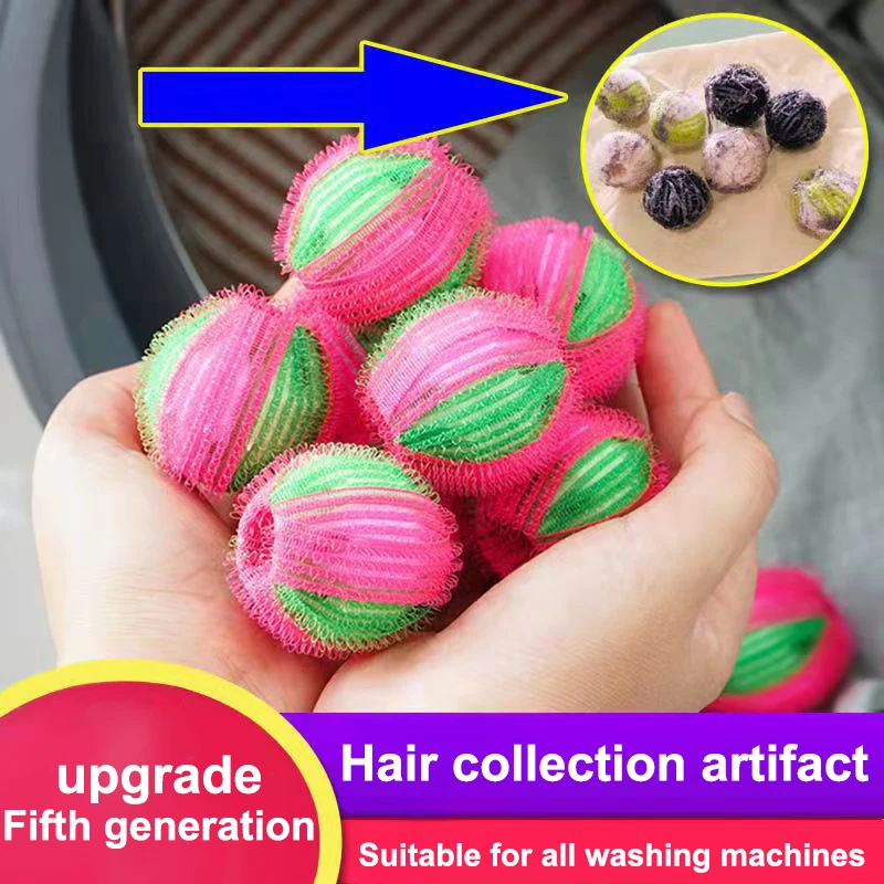 

Laundry Balls Full Automatic Drum Washing Machine Filter Net Bag Sticky Hair Remover Cleaning Special Filter Suction Ball Discs