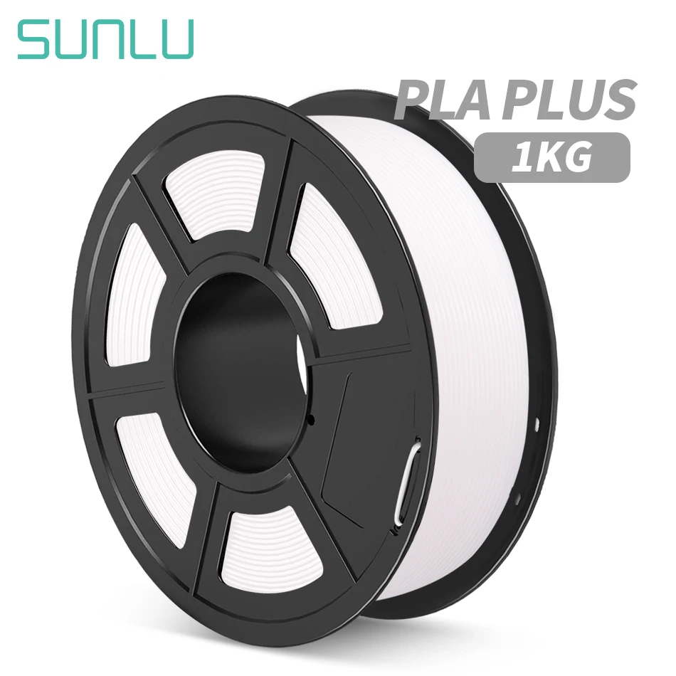 

SUNLU 1.75MM PLAPLUS 3D Printing Filament 1KG Non-Toxtic Biodegradable Extruder Printer Clogging Free No Bubble Low Shrinkage