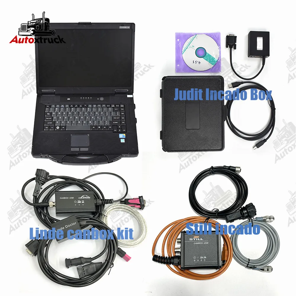 

Диагностический инструмент CF52 для ноутбука, вилочного погрузчика, макс. CANBOX 2, диагностический кабель Linde LSG canbox doctor