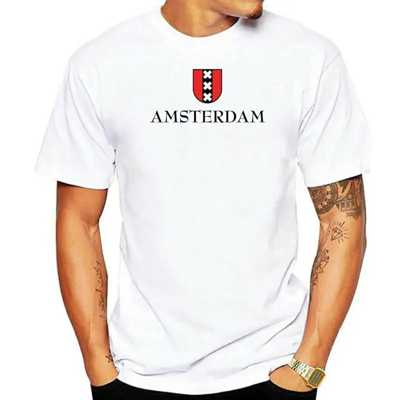 

2022 Hot sale summer style New Fashion Amsterdam T-Shirt Tee shirt