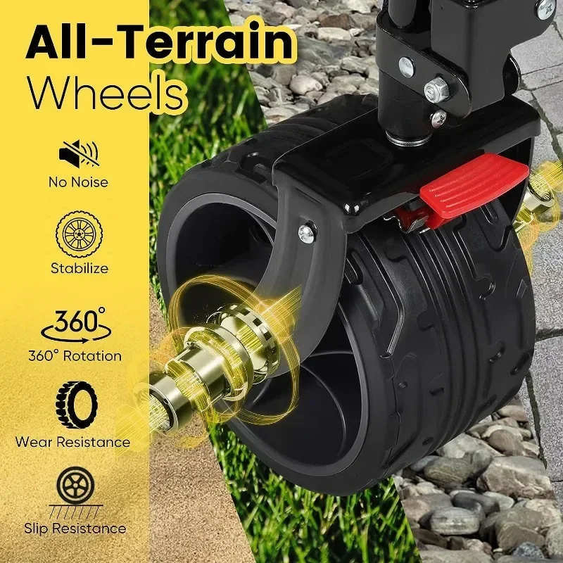 Складной удлиненный вагон Sekey 48 дюймов грузоподъемность фунтов сверхпрочная