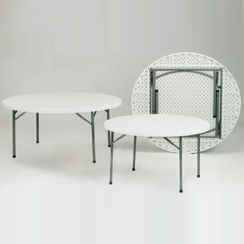 

Hot sale outdoor folding 8 seat plastic table