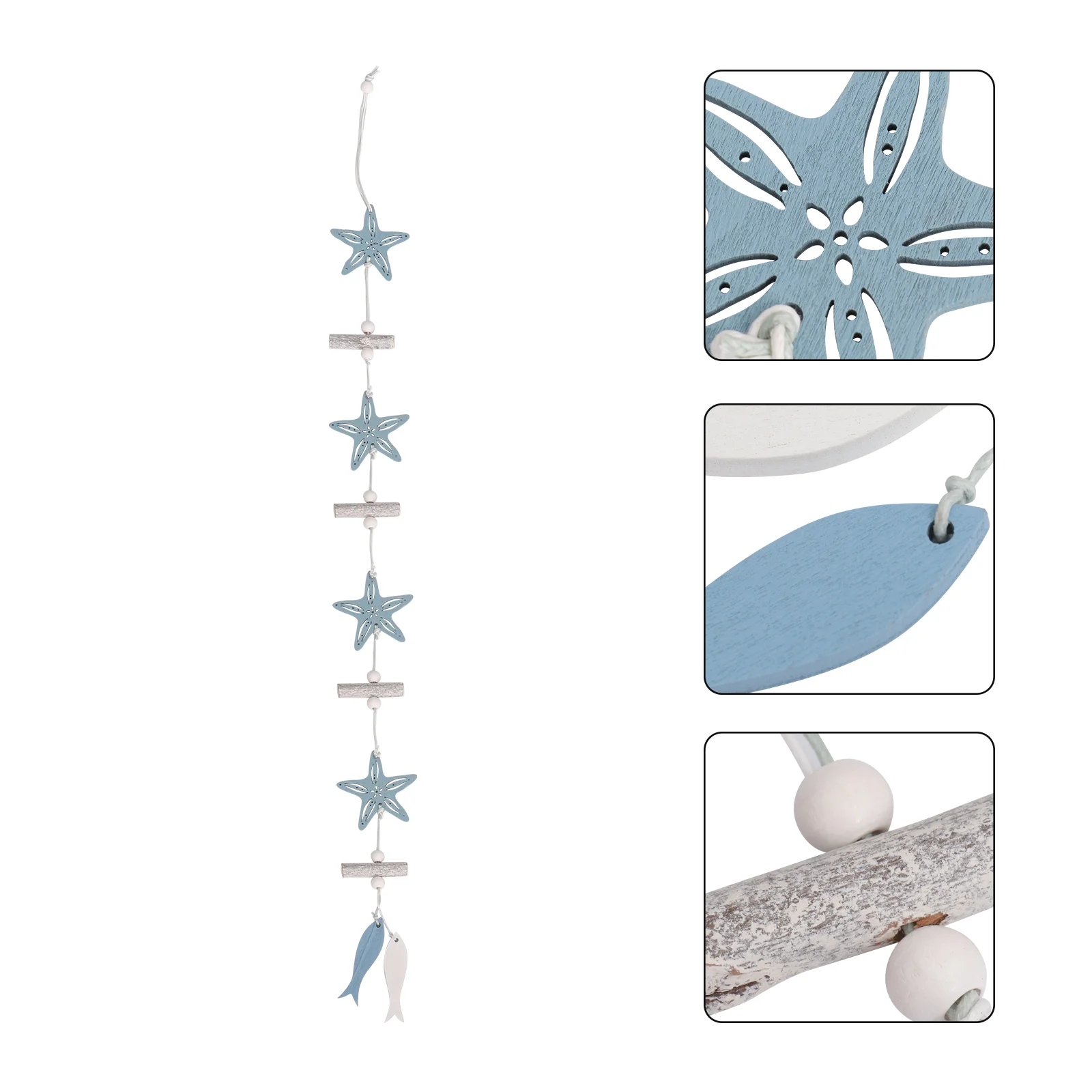 

Decor Wall Hanging Nautical Beach Shellornament Sculpture Wooden Marine Scallop Rustic Inspirational Decorative Sea Sign Garden