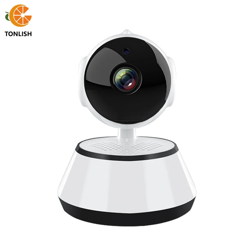 

TONLISH HD 720P WIFI Security Camera Pan-Tilt PTZ IR Night Vision Home Surveillance Baby Monitor Pet HD Mini CCTV Camera