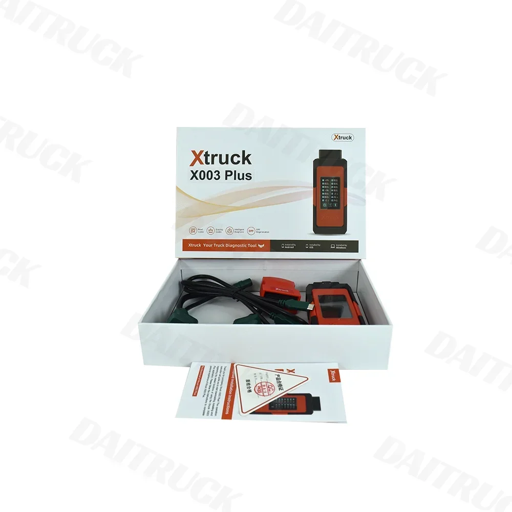 2024 г. многоязычный инструмент для диагностики кодов неисправностей Xtruck X003 plus