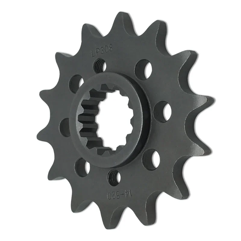 

Lopor Motorcycle 520 Chain Front CNC Sprocket 14T 15T For Honda FMX650 Virgo SLR650 Aprilia 650 Pegasp Derbi 659 Muhacen