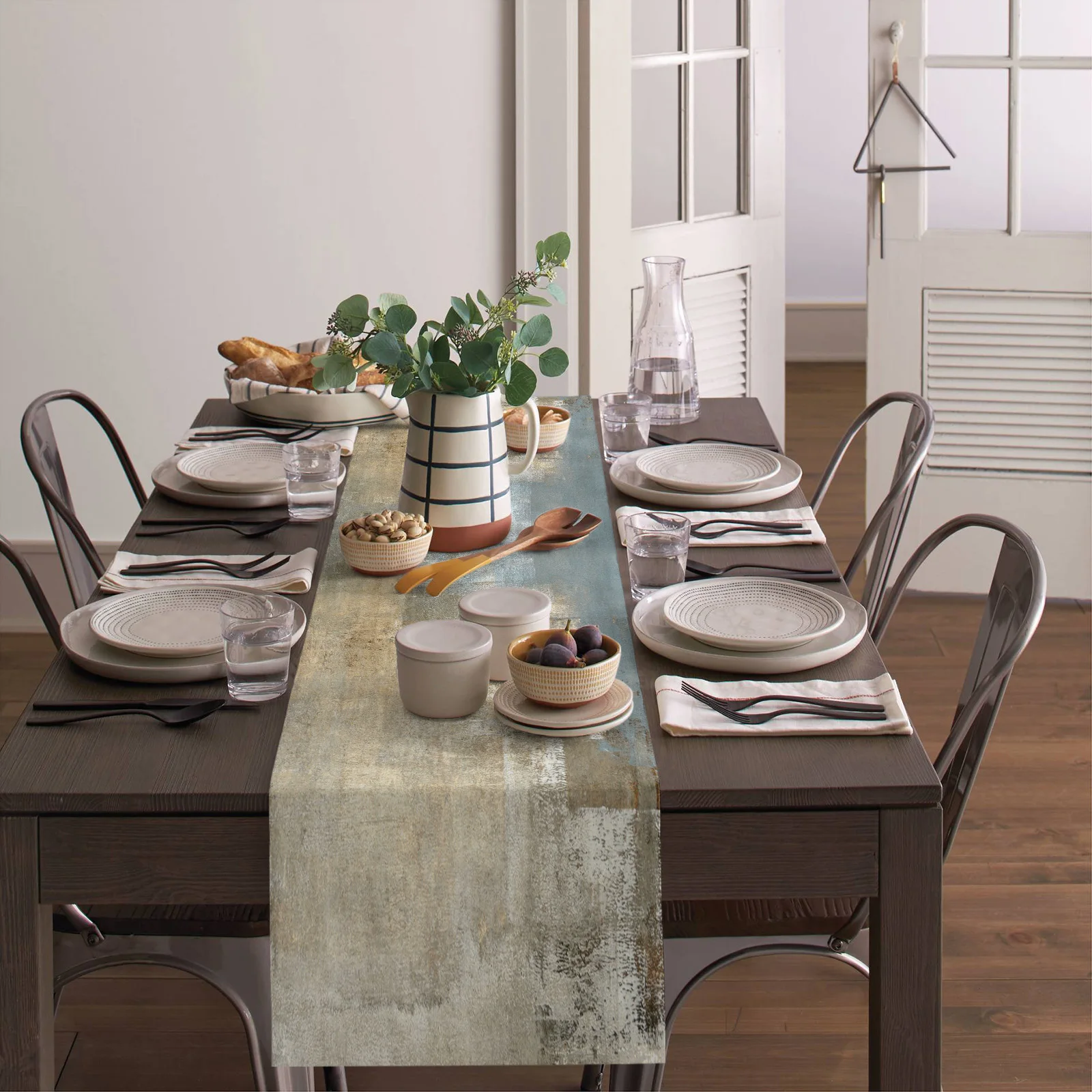 

Nordic Style Simple Style Table Runner Country Decor Anti-stain Table Runner for Dining Table Wedding Table Decoration