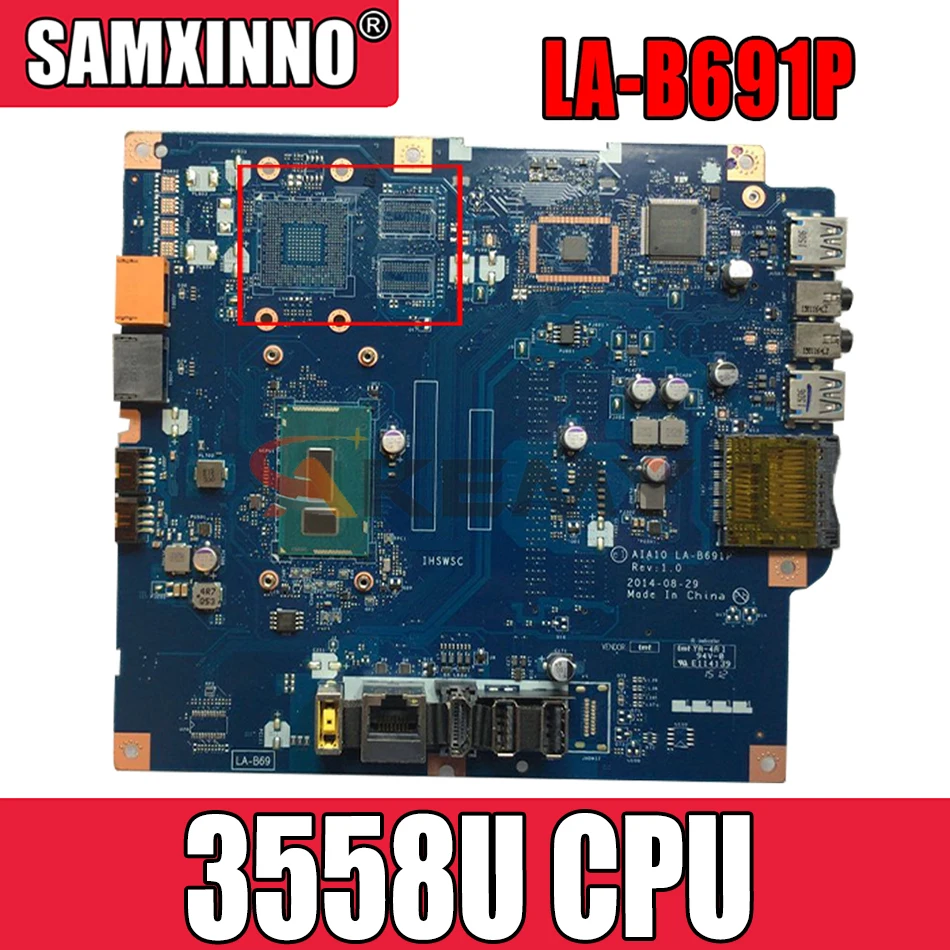 

Материнская плата LA-B691P UMA 3558U подходит для Lenovo C20-30 C2030 материнская плата все в одном ПК