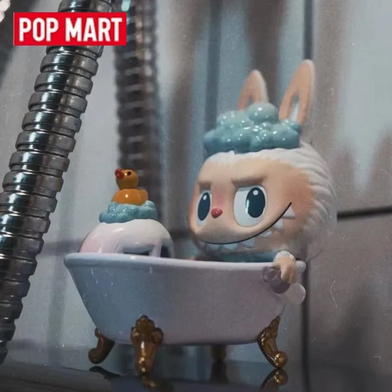 Фото POP MART THE MONSTERS LABUBU Bubble Bath Figure Blind Box Mystery Box Guess Bag Toys Doll Cute Anime Figure Desktop Ornaments №2