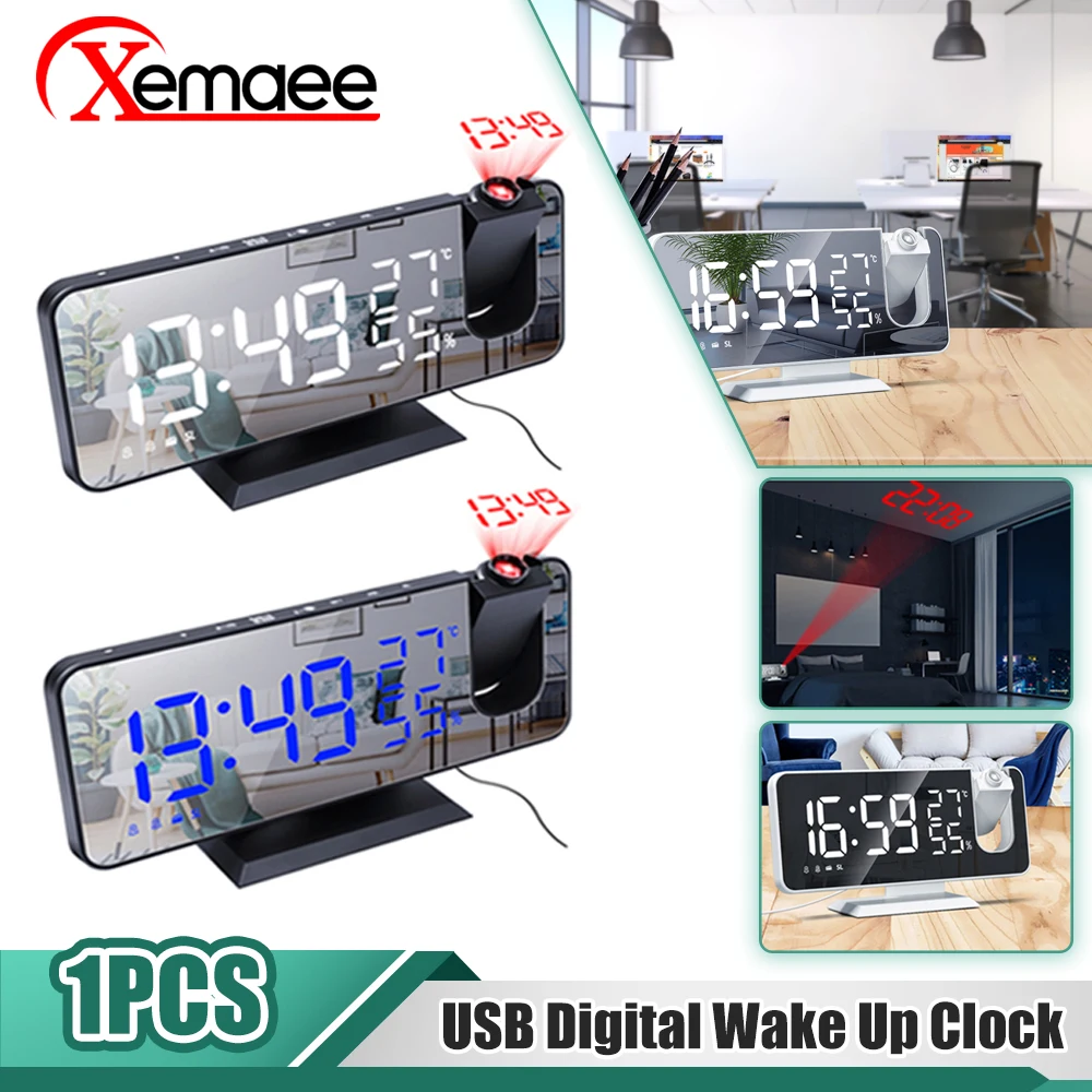 

Часы-Будильник СВЕТОДИОДНЫЕ Цифровые настольные электронные с функцией повтора