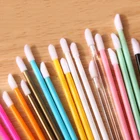 Щеточка для туши для ресниц Yelix, 100 шт., аппликатор, инструменты для чистки бровей и ресниц