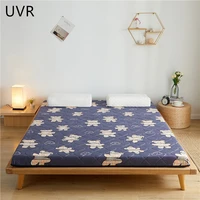uvr breathable washed cotton mattress help sleep cute mattresses for bed tatami pad bed full size single double floor mat