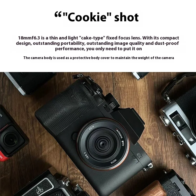 Объектив 7artisans 18 мм F6.3 для Sony Canon Nikon Fuji