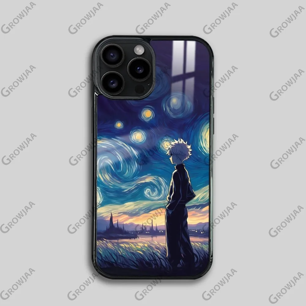 H-Hunter H-unters Anime Phone Case For iPhone 16 15 14 13 12 11 Pro Max Plus Mini Magsafe Mirror Wireless Magnetic Cover