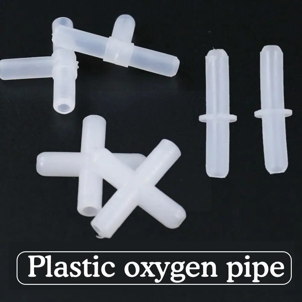 

Fish Oxygen Pump Fitting Oxygen Pump Aquarium Oxygen Plastic Irrigation Fitting Fitting Medical Pipe Hose Garden J0y2