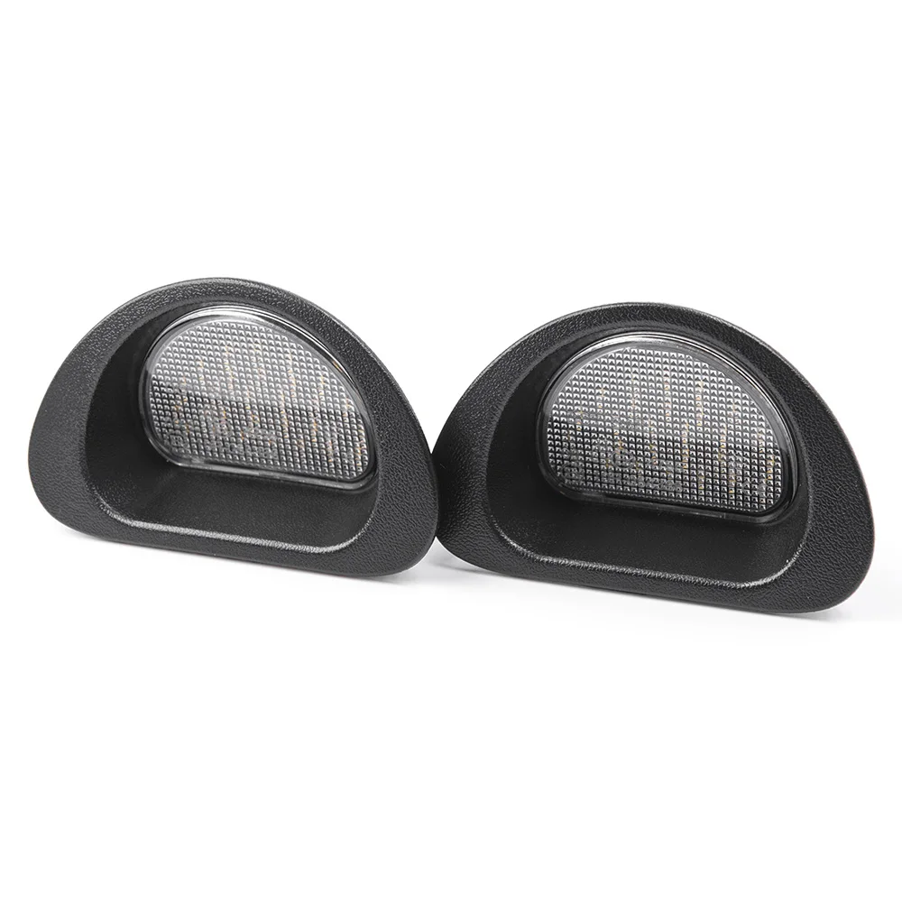 

Светодиодные фонари номерного знака для Citroen C1 для Peugeot 107 для Toyota Aygo 2005-14, задние фонари Canbus, фонари регистрационного номера