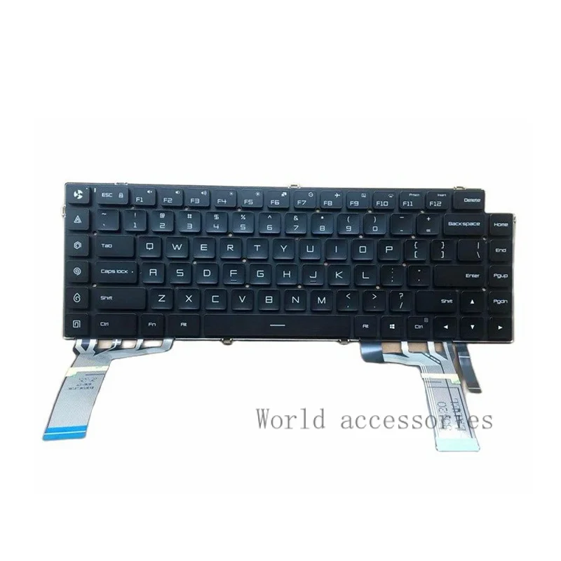 

US/RU RGB colorful With/Without Backlit Keyboard for Xiaomi Mi Gaming Notebook 15.6"AETMAU00110 MIM17L9 171502-AA XMG1902 TM1801