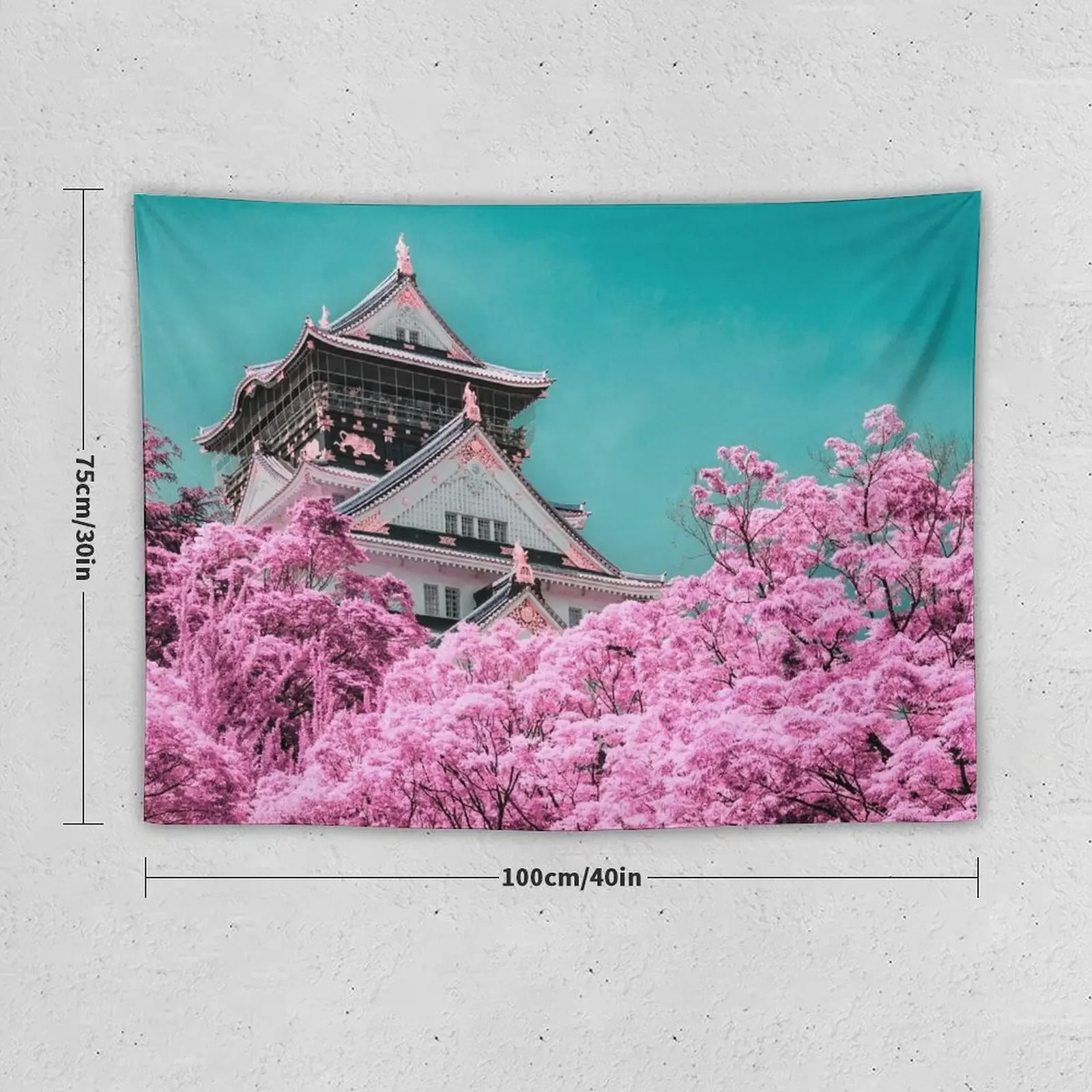 Красно-Осака интерьер в японском стиле домашний декор красивое украшение для