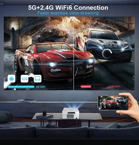 Проектор ThundeaL 3D TDA7W 2K 4K  для дома