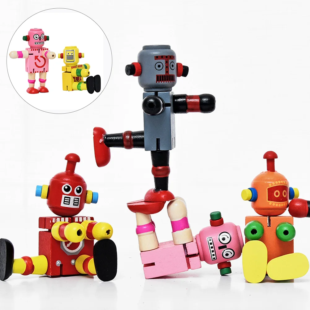 

2pcs Robot Robot Cartoon Robot Transforming Robots for Toddlers Kids