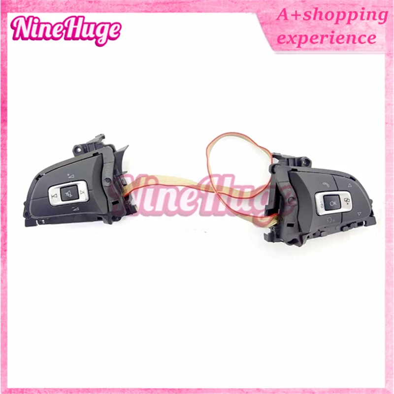 1 пара новых многофункциональных кнопок на руль 2H0959442 для VW T6 UP Golf 7 Passat B8 Amarok 2H0 959 442