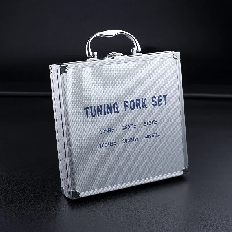 6 шт. набор алюминиевых вилок для настройки 128 Гц-4096 Гц