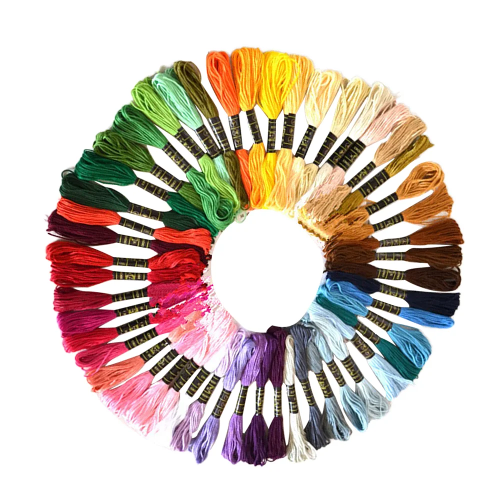 

Floss Embroidery String Bracelets Kit Thread Craft Cord Cross Friendship Suppliessewing Crafts Skeins Making Needle