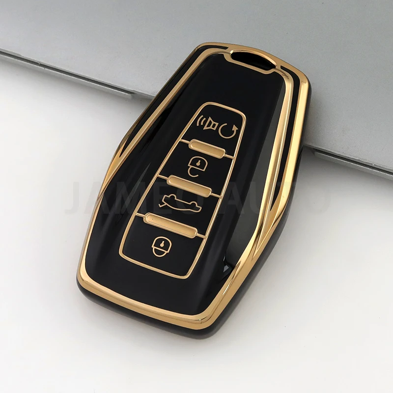 

Чехол для автомобильного ключа из ТПУ для Geely Coolray X6 X7 EX7 Геометрия C Emgrand Global Kulrey Hawk GX7 Okavango NL3 SUV GT GC9