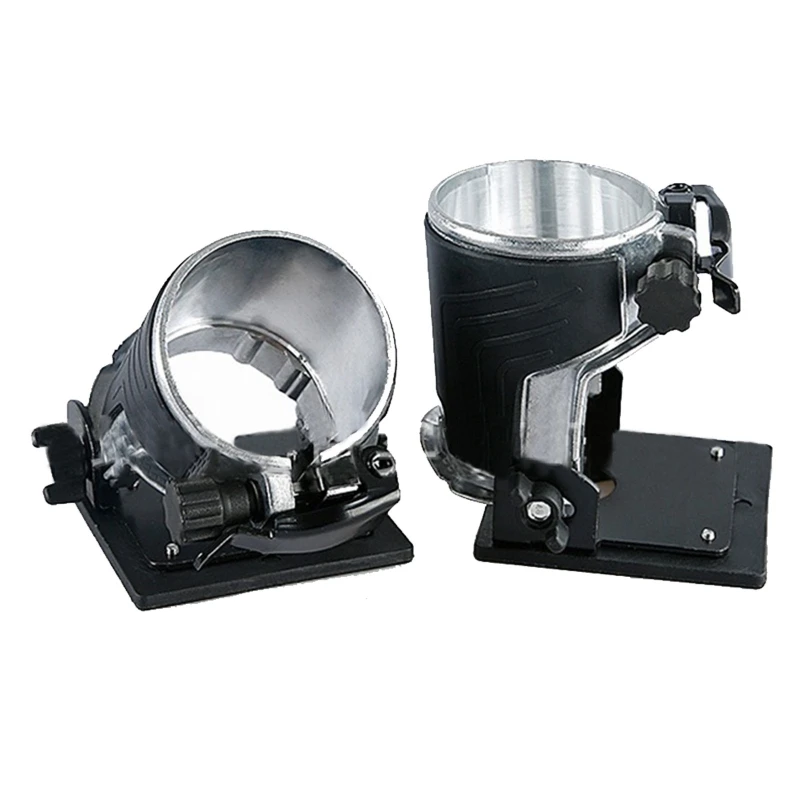 

Woodworking Cutter Trimmer Machine Base Durable 65mm Compact Router Tilt-Base Compatible with 3709 370 RT0700C DRT50
