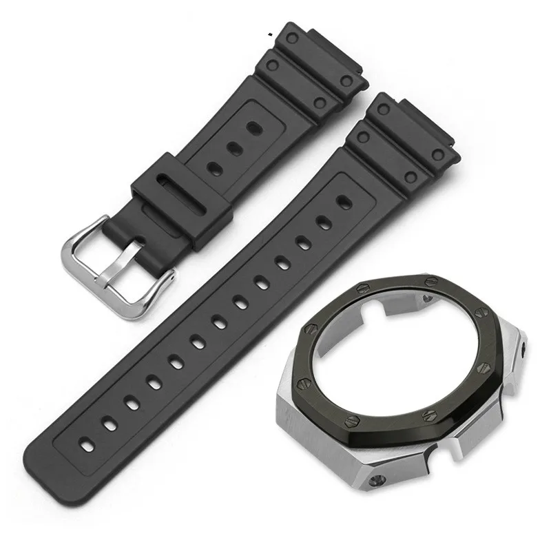 Ремешок для Casio GA-2100/GA-2110 ремешок часов GA2110 рамка Обложка защитный чехол браслет