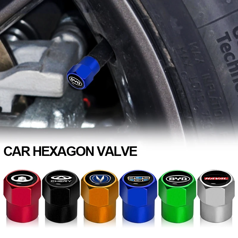 

4pcs Six Colors Metal Wheel Tire Valve Caps Dust Case for Renault Megane 2 Logan Captur Clio Laguna 3 Duster Logan Accessories