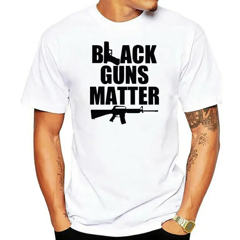 

Black Guns Matter 9mm AR15 BLM NRA Color T-Shirt