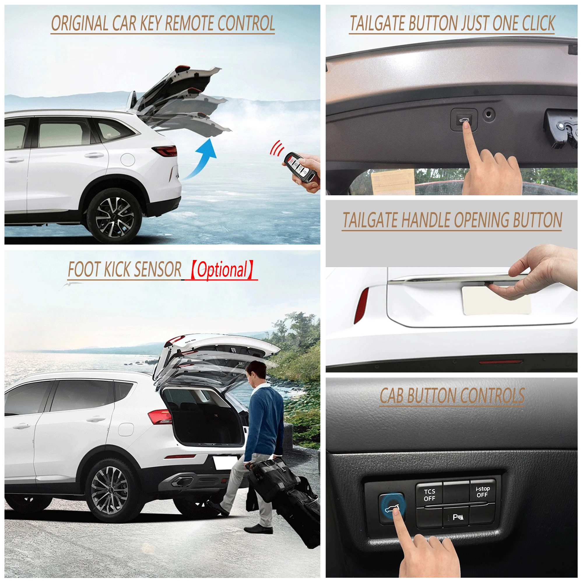 Фото Задняя дверь с дистанционным управлением для Volkswagen VW Golf Sportvan 2014 + №5