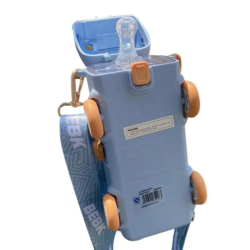 Kids Water Bottle Bus Shape Water Cup Portable Drink Contain
