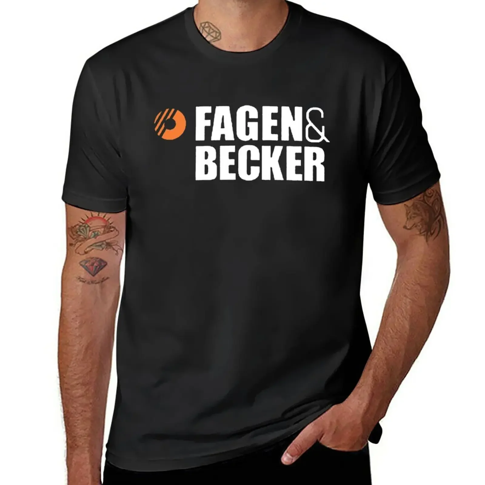 Fagen &amp Becker футболка хлопок мужская