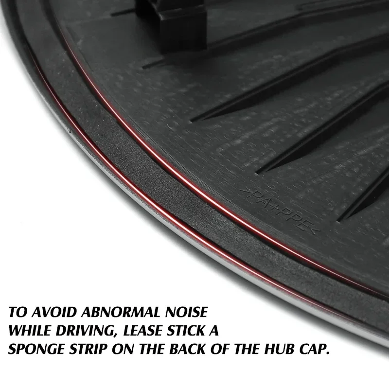 4 шт. крышка ступицы для Tesla Model Y 19-дюймовая автомобильные сменные колпаки полная