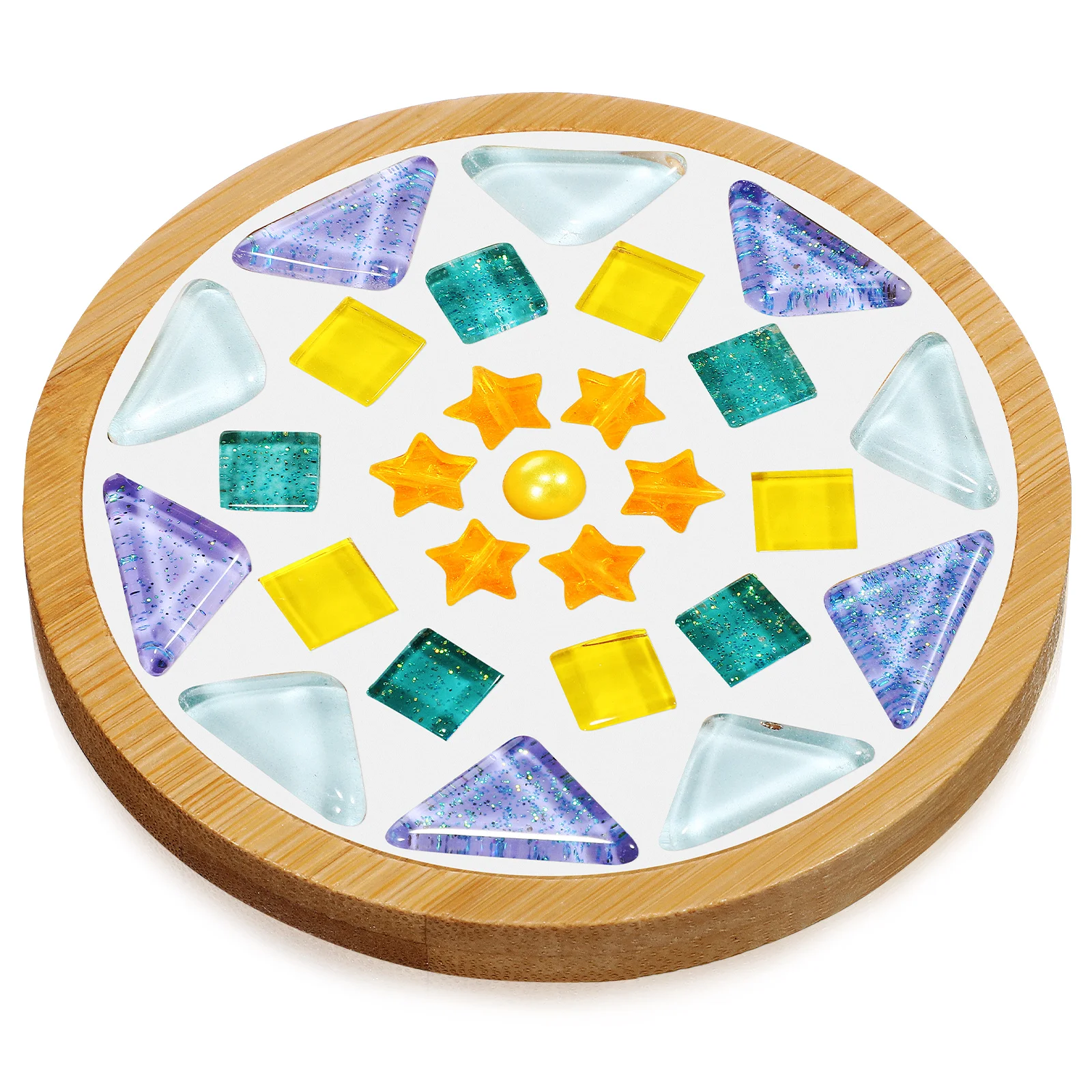 

1 Set Diy Mosaic Coaster Mosaic Kit Coaster Home Coaster Mug Coaster Cup Coaster Mosaic Kit Crafts For Adults